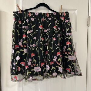 Torrid Lace Mesh Skirt Size 3